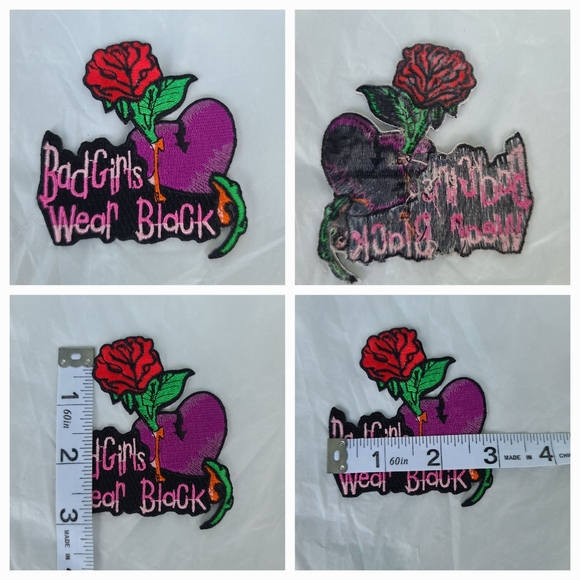 5 Motorcycle patches women biker - Picture 6 of 14